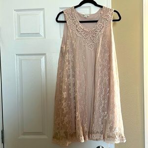 Blush dress